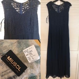 NEW formal navy dress